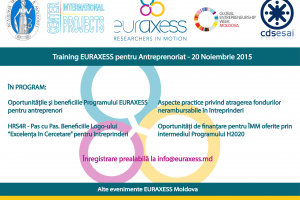 Training EURAXESS pentru antreprenori