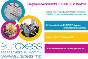 Seminar informativ EURAXESS pentru Instituțiile Publice Centrale